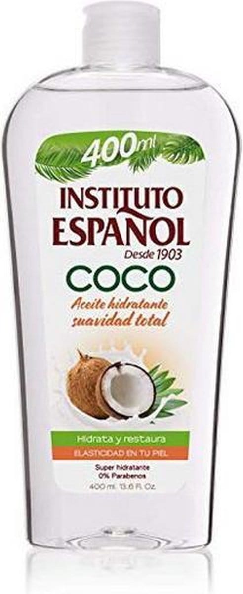 Vochtinbrengende Olie Coco Instituto Español (400 ml)