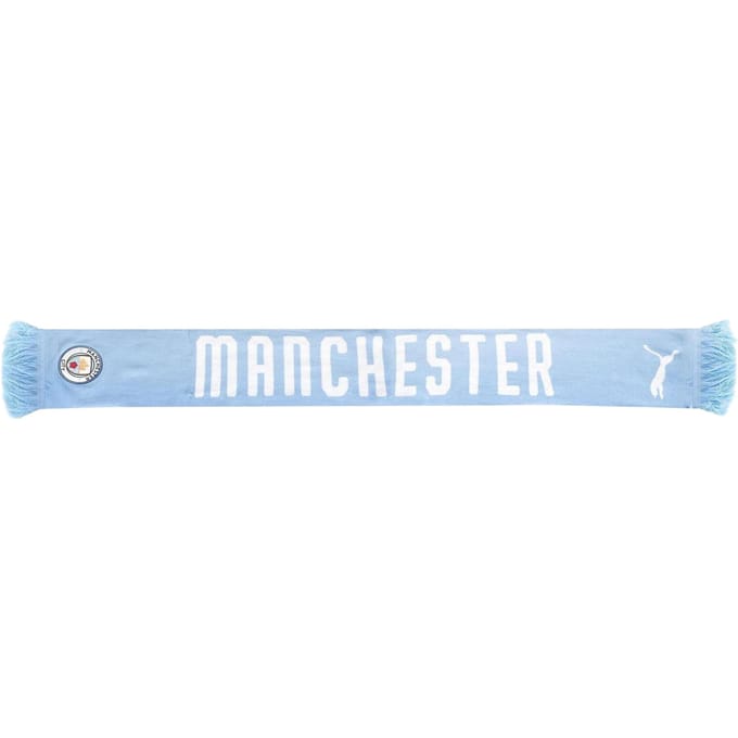 Puma Manchester City FC Jacquard Sjaal (Blauw)
