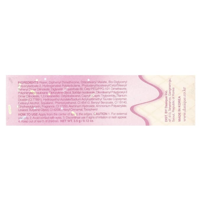 Dasique, Juicy Dew Tint, 10 bessen, 3,5 g (0,12 oz) pink