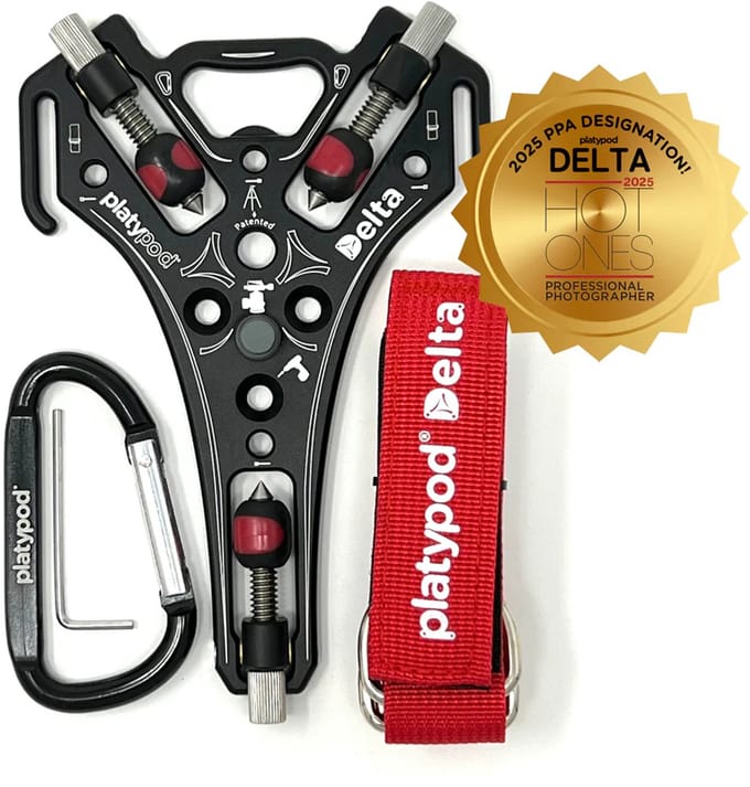 Platypod Delta Compact, Lightweight, Versatile, Camera Support Tripod