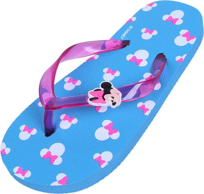 Blauwe meisjes teenslippers Minnie Disney / 30-31 EU