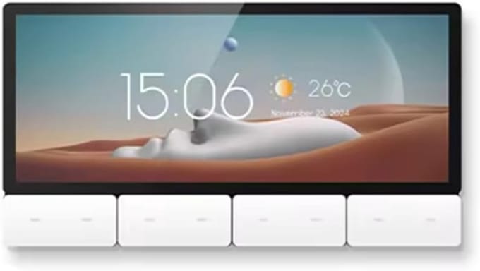 Centrale Controle Scherm - Smart Hub - Huis Automatisering - Android 11 Systeem - 6.2 Inch - Wit
