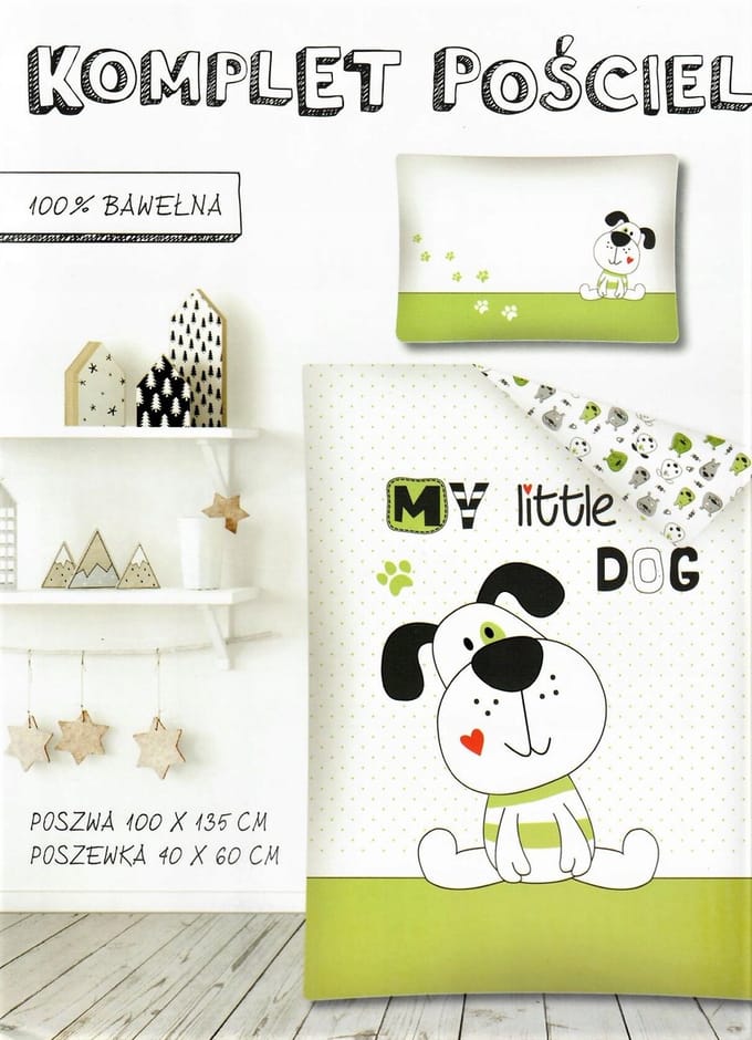 Kinderbeddengoed 100% Katoen 100x135cm, 40x60cm
