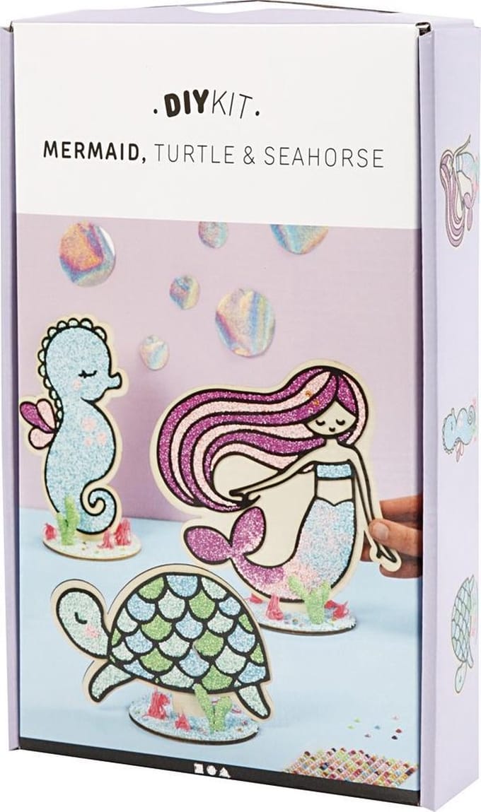 Foam Clay Zeemeermin, 1 set