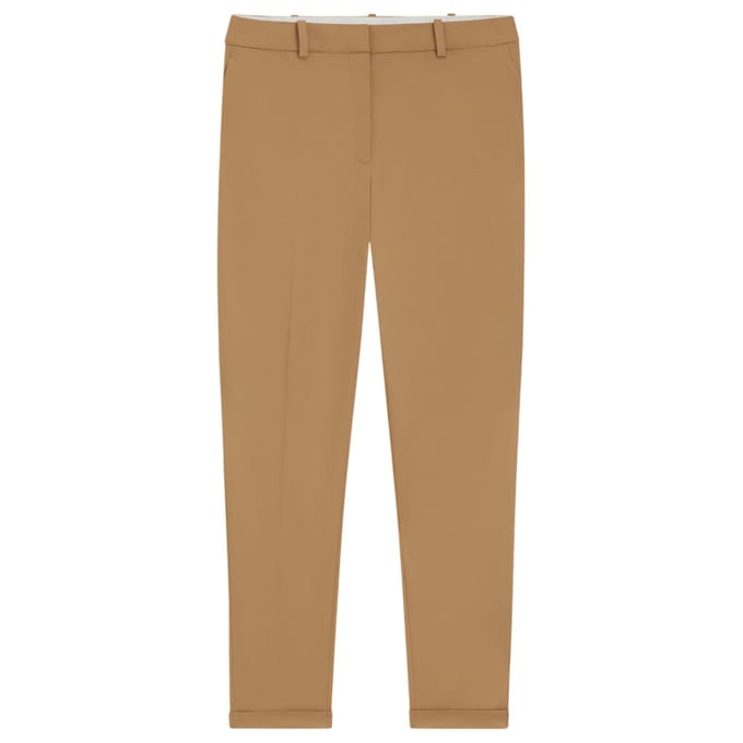 Boss Dames Tachinoa Regular Chino's (Medium Beige)
