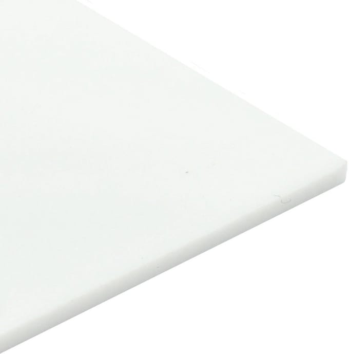 Acryl Kunststofplaat - Wit Glanzend Paneel - Diverse Toepassingen - 10 Jaar Garantie - 21x29.7cm 5mm - Wit