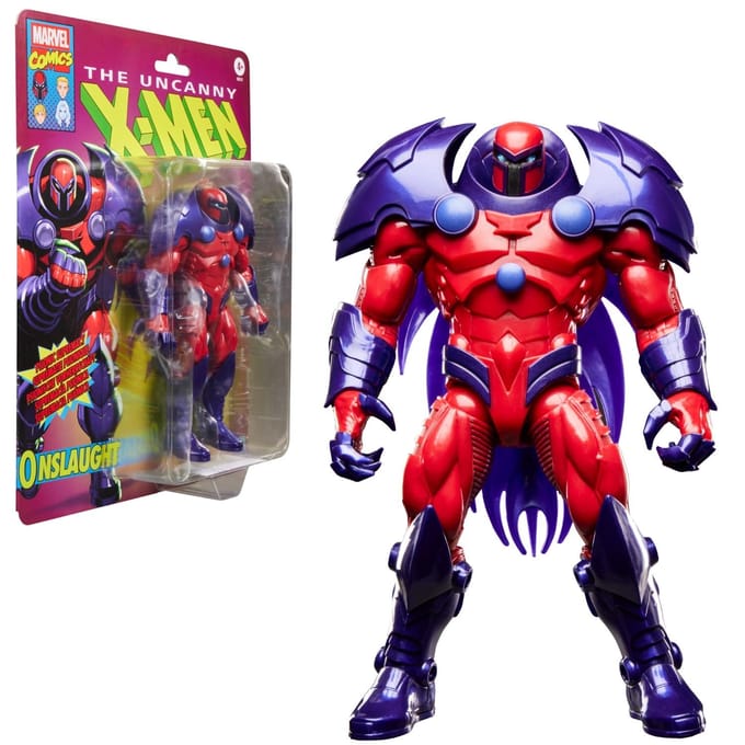 Marvel Legends Series Onslaught, Retro Cardback X-Men Comics-Inspired Action Figure