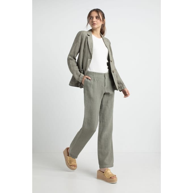 Josephine & Co Jose Pants Light Olive Größe: 42 | Stoffhosen Outlet | Damen | Grün