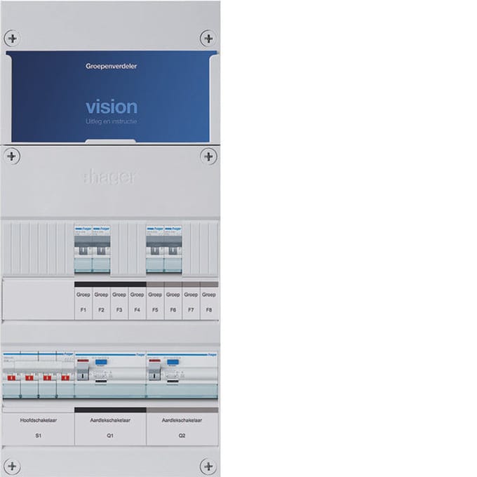 Hager VISION Installatiekast - VKG22L - E2XW2