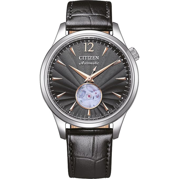 Citizen Elegance NH9131-14E Mechanical Open Heart Horloge
