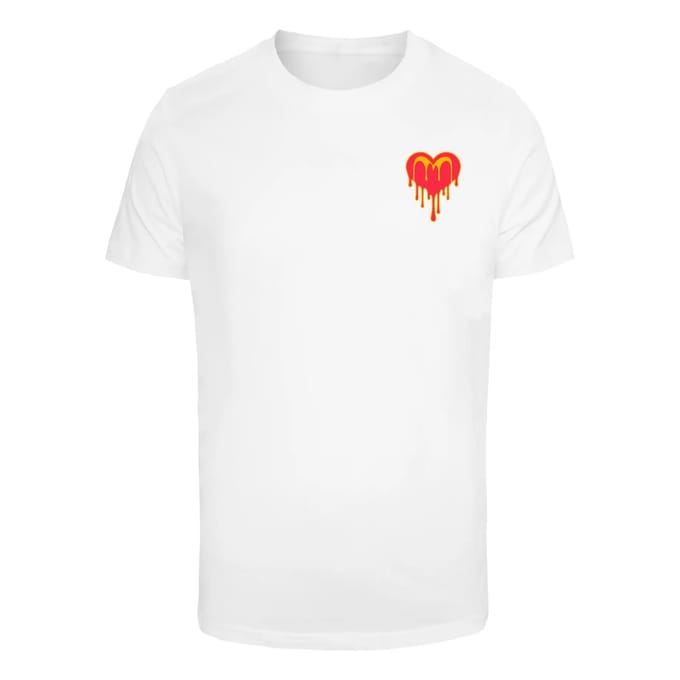 Mister Tee - Cheese Lovers Club Heren Tshirt - M - Wit