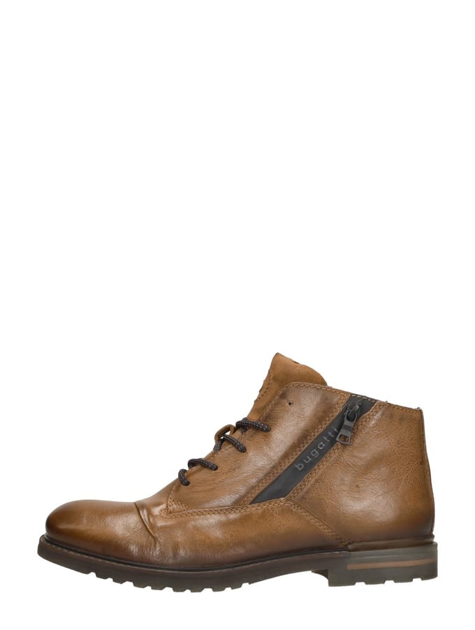 Bugatti Vittore Veterschoenen Hoog - Cognac - Maat 41