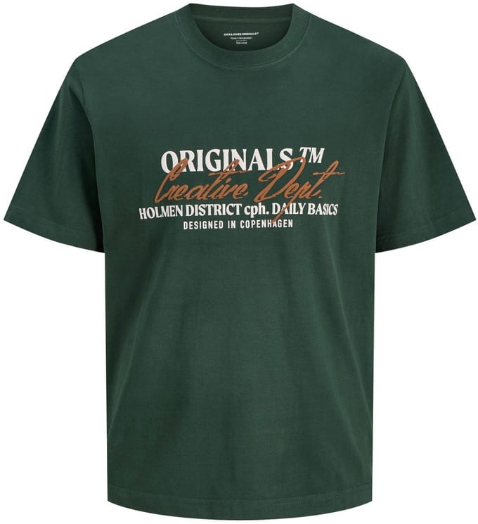 JACK&JONES - JORBEDFORD TYPO TEE SS CN - Heren - T-shirts