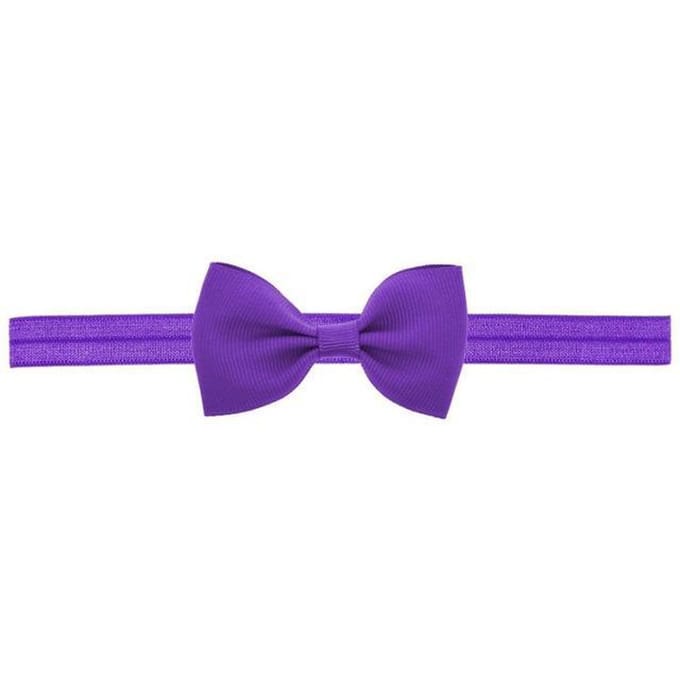 Baby haarband Strik - Paars