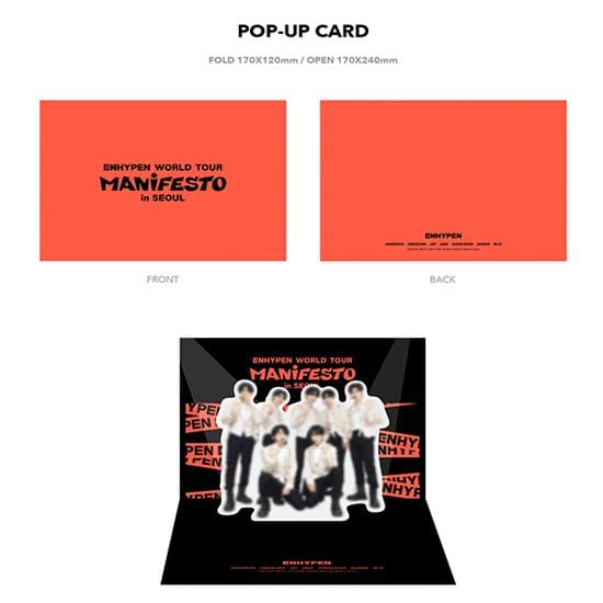 ENHYPEN Wereldtournee MANIFESTO in SEOUL gray