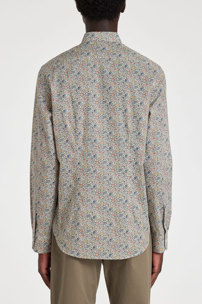 Paul Smith S/c Slim Fit Shirt Multi Coloured Maat: S | Casual Overhemden Outlet | Heren