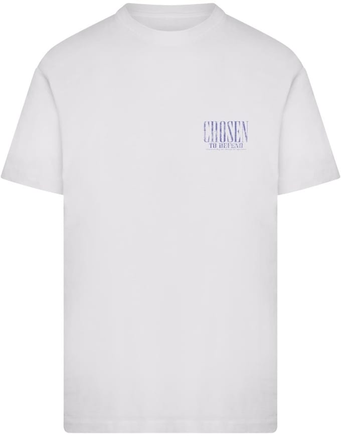 Mister Tee - Chosen To Defend same print and printsize as MT4084 Heren Tshirt - XXL - Wit