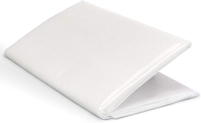 Opstrijkbare Tussenvoering - 40+18 g/m² - Medium - Wit - 90 x 100 cm