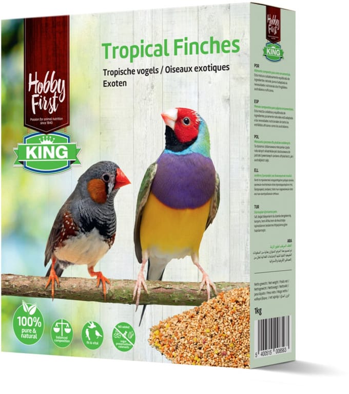HobbyFirst King Tropische Vogels 1 kg