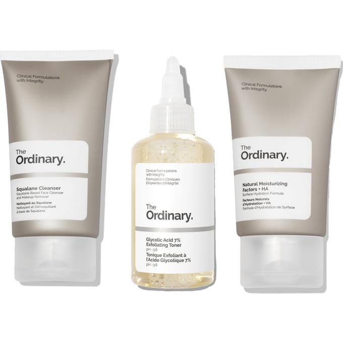 The Ordinary Cleanse, Tone & Moisturise Trio