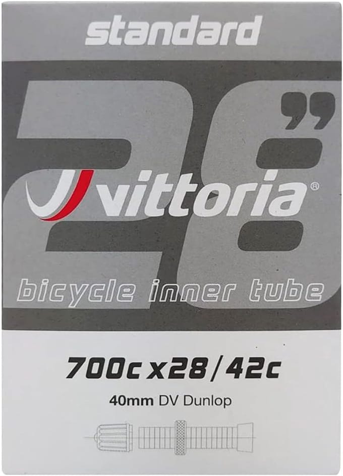 Binnenband Fiets - Reserve Binnenband - Fietsen Onderhoud - Hoge Kwaliteit Materiaal - 700 x 28/42 - Zwart