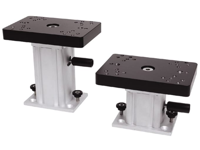 Cannon 6" aluminium draaibare Voet