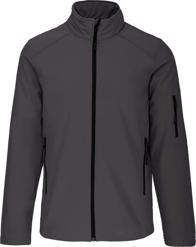 Kariban Softshell jas K401 - Titanium - M