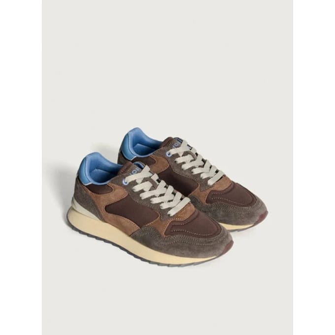 The Hoff Brand City Retro Men Sneakers - Heren - Bruin - Maat 41