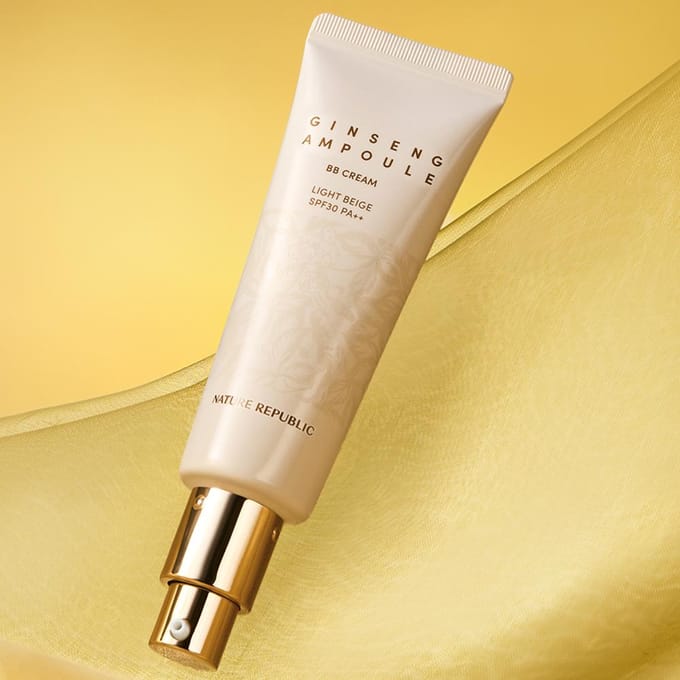 [NATURE REPUBLIC] Ginseng Ampoule BB Cream 50ml (SPF30/PA++) (1pc) #23 Natural Beige white
