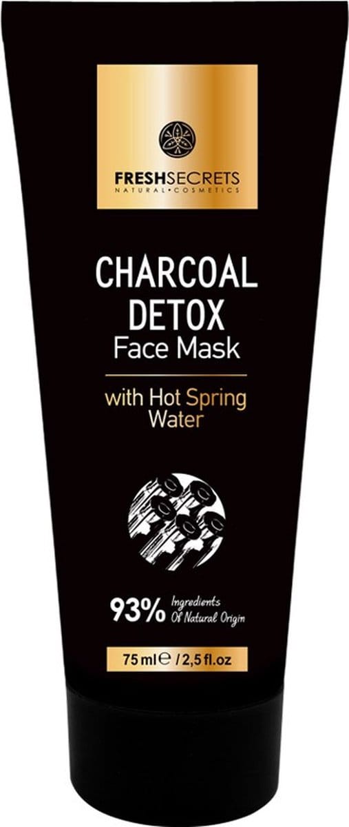 Fresh Secrets Houtskool Detox Gezichtsmasker 75ml