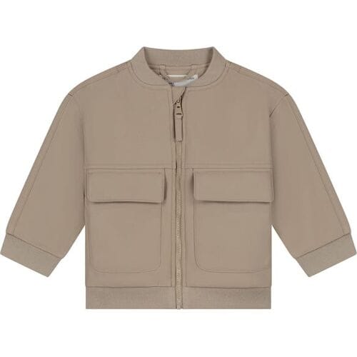 Prénatal peuter zomerjas Dark Taupe Brown 122 heren