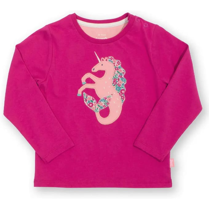 Meisjes-T-shirt met lange mouwen Kite Merhorse