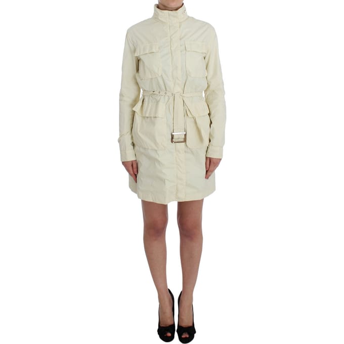 P.A.R.O.S.H. Beigekleurige Weerbestendige Trenchcoat