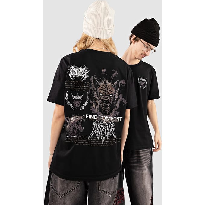Any Means Necessary Mantra T-Shirt zwart