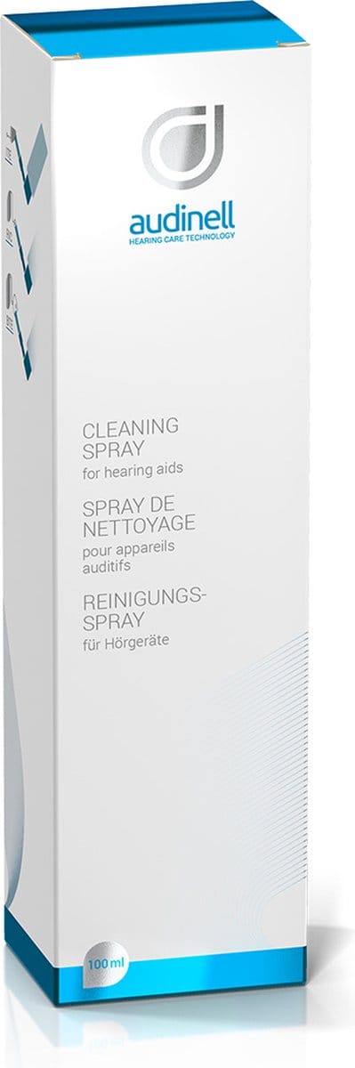 Audinell Reinigingsspray met borstel 100 ml
