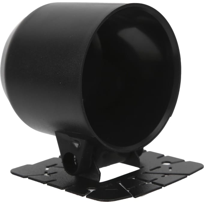 Support de Compteur de Vitesse Robuste Support de Jauge Unique Noir Universel pour Voiture Camion Moto black