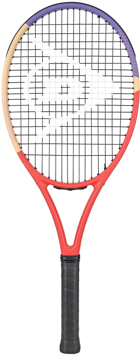 Dunlop- Tennis Racket- TRISTORM TEAM 100 G4 - Red/Peach/Purple