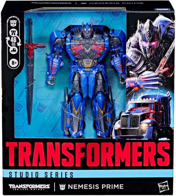 Hasbro Transformers: The Last Knight Studio Series Leader Class Action Figure Nemesis Prime 22 cm Action Figuur