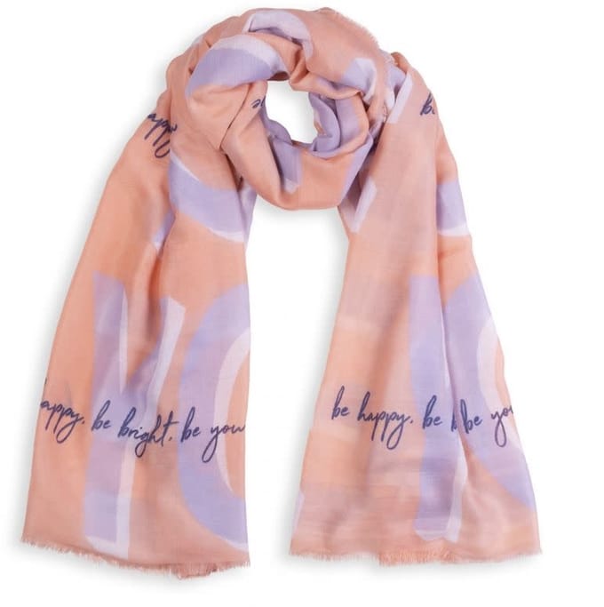Sjaal - Be You - Peach/Lila