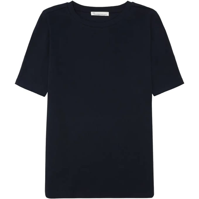 Geribd dames-T-shirt KnowledgeCotton Apparel