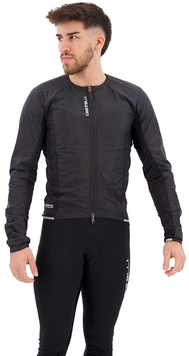Castelli Fietsjack Heren Zwart - FLY JACK-SEY LIGHT BLACK - M