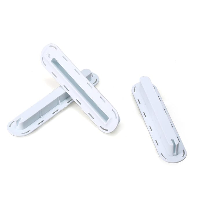 3-pack Future Tri Fins Box-pluggen Fin Base SUP-schroef Surfvinnen Pluggen Set Extra Fin Key Fin-schroeven wit