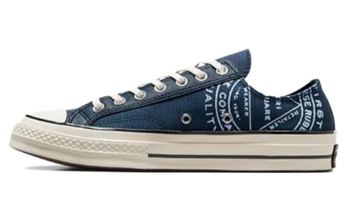 Chuck 70 Leren Overlay Laag 'Converse Rubber Company' 36 black