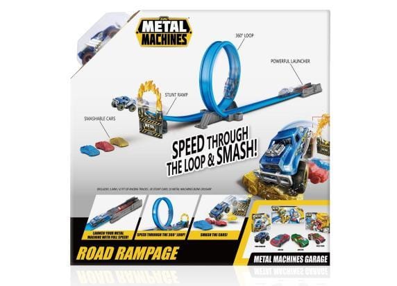 Zuru Metal Machines Road Rampage + Monstertruck