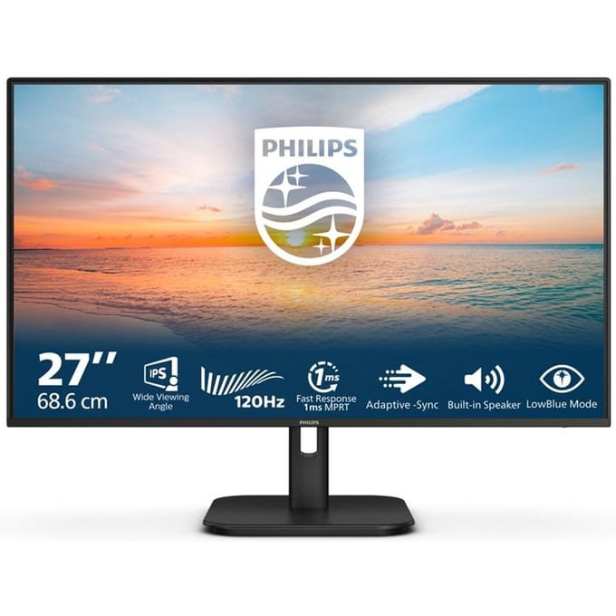 27" Philips 27E1N1200A - 1920x1080 (FHD) - 100Hz - IPS