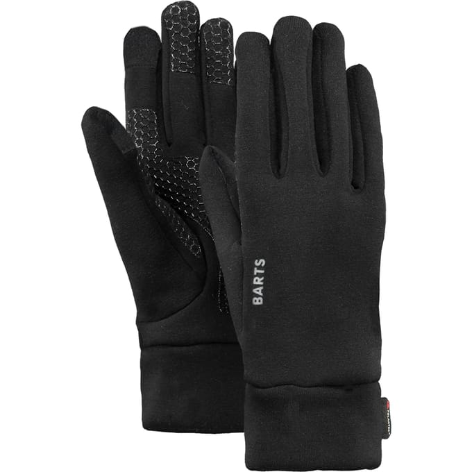 BARTS Powerstretch Touch Gloves Unisex Handschoenen maat M/L - Zwart