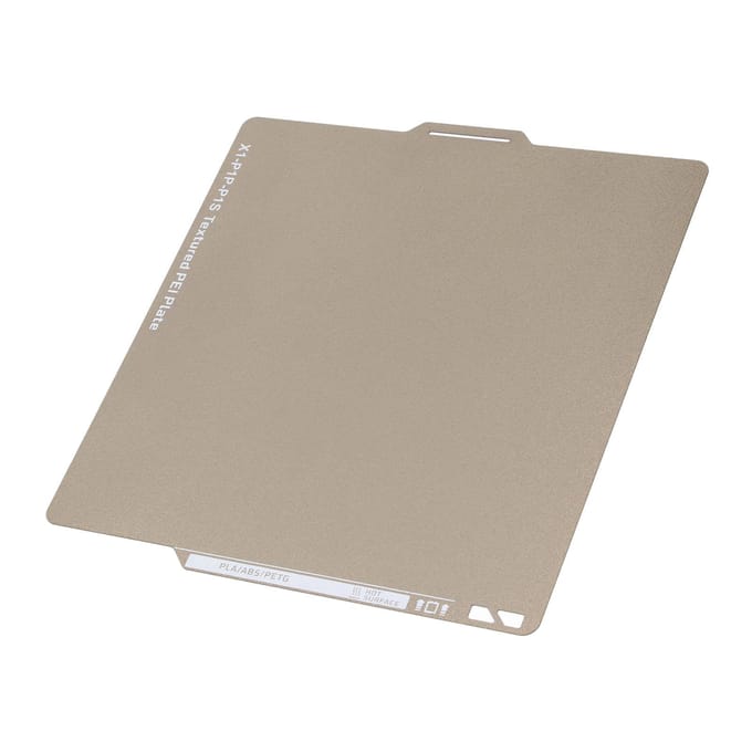 Dubbelzijdige PEI Plaat Bouwvel 257x257mm Verwarmd Bed Printplatform voor Bambu Lab 3D Printer gray