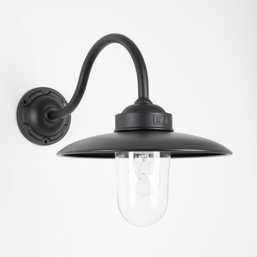 KS Verlichting Solingen Stallamp Matzwart met 8W bewegingssensor LED