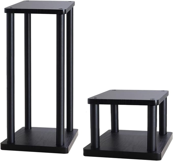 uidspreker standaard,Een set van 2 professionele luidspreker-surroundframes, voor kleine, middelgrote boekenplankcomputerluidsprekers