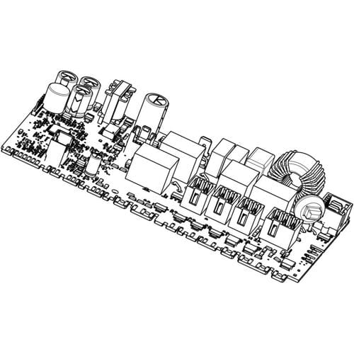 AEG niet-geconfigureerde module, EWX20,HA,WM,LOW 140166284129